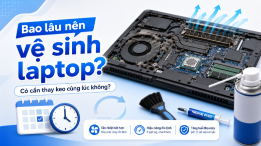 vệ sinh laptop