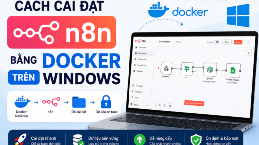 Cách cài đặt n8n bằng Docker trên Windows với Docker Desktop dành cho người mới