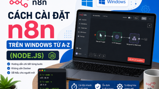 Cách cài đặt n8n trên windows bằng nodejs