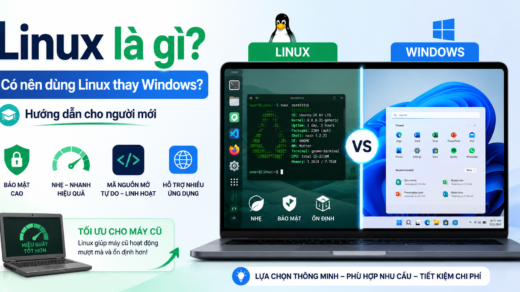 Linux là gì và có nên dùng Linux thay Windows cho người mới